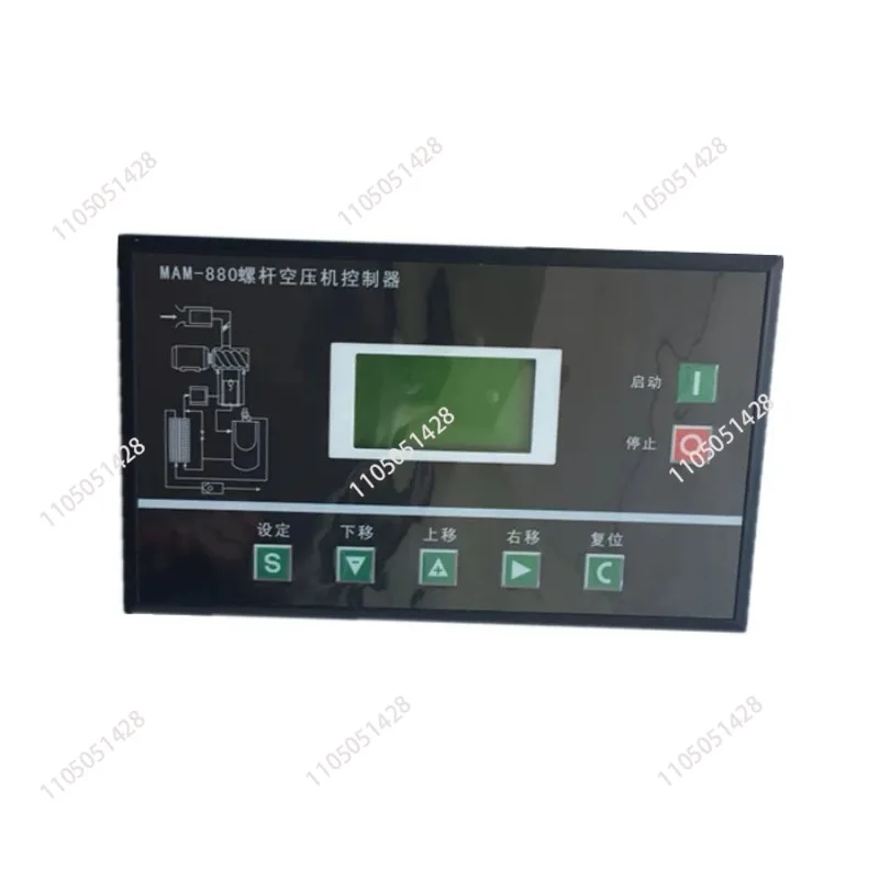 controleur-de-compresseur-a-vis-n-e-w-mam-880-860-870-890-b-Ecran-d'affichage-du-panneau-de-commande-pl