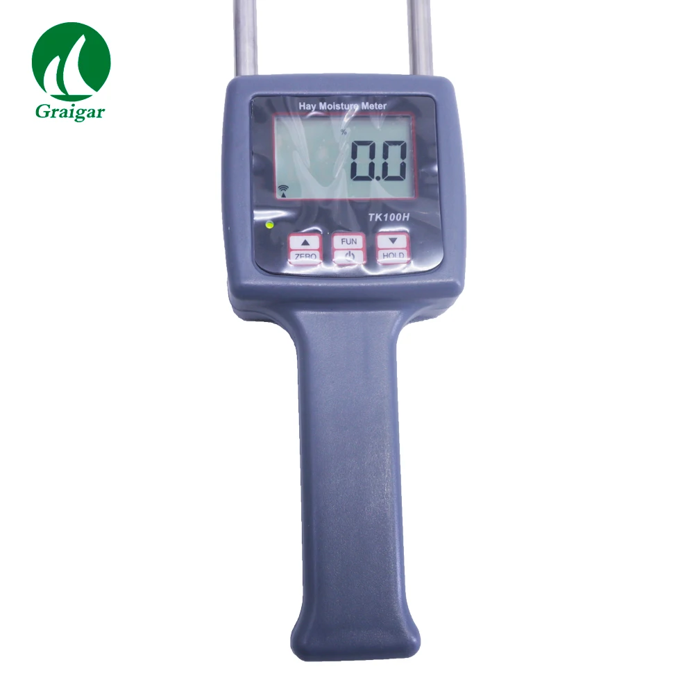 

Многофункциональный измеритель влажности TK100 для тестирования волокнистых материалов, портативный тестер влажности для кукурузы, овса, риса, диапазон 0-84%