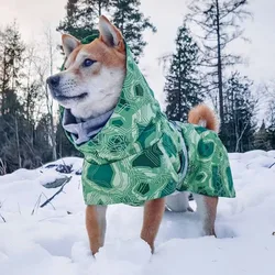 Pet Winter Clothing Medium and Large Sizes Waterproof Ultralight Wear Resistant Clothing Ski Suit Beautiful Pet Warmth Products