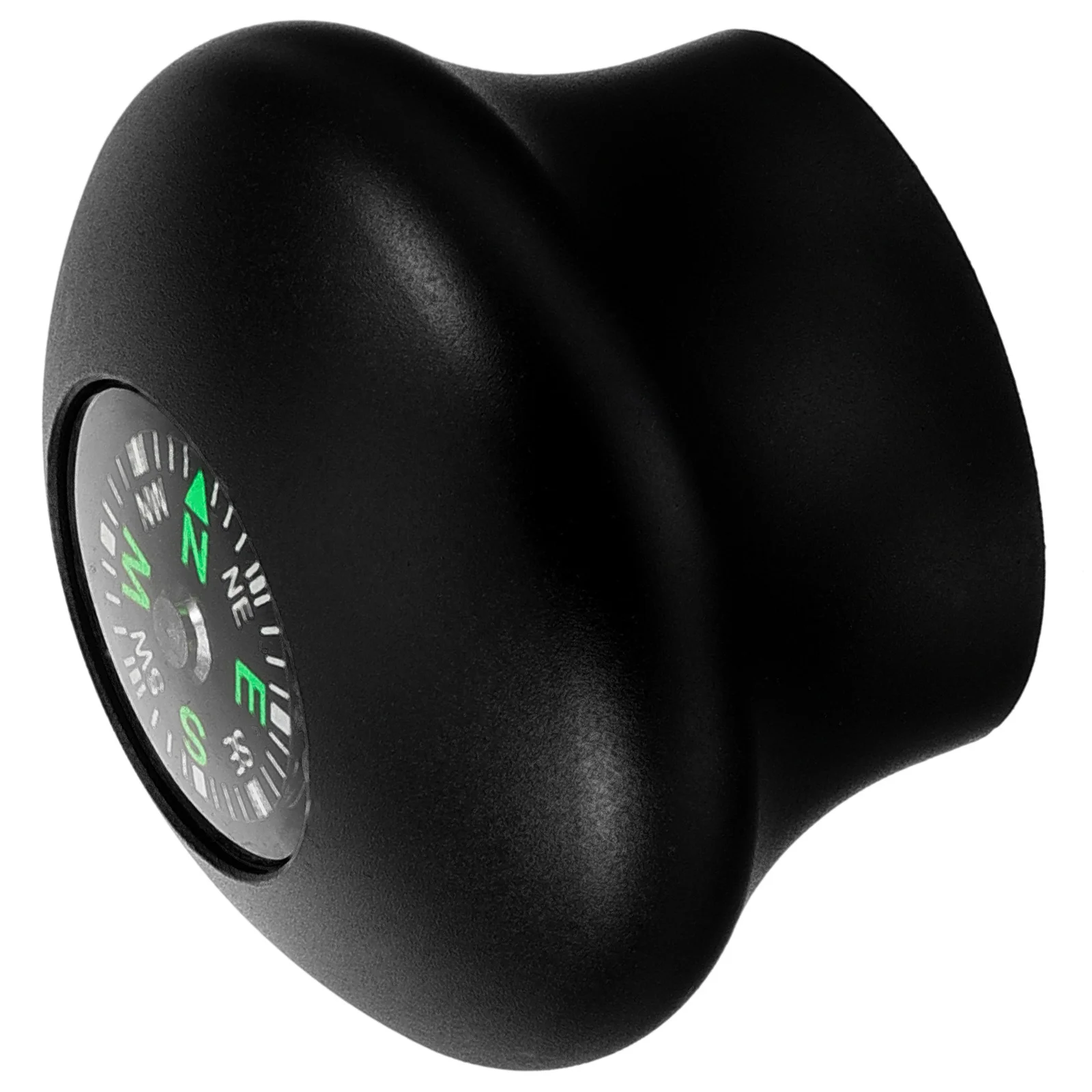 

Portable Lightweight Aluminium Alloy Hiking Pole Head Compass Trekking Pole Cap Durable Comfortable Outdoor Accessory