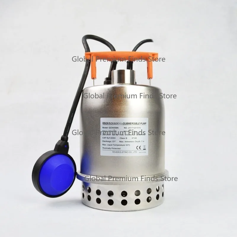 

1/3 HP 1.25 Inch Outlet Electric Stainless Steel Submersible Sump Water Pump for Household