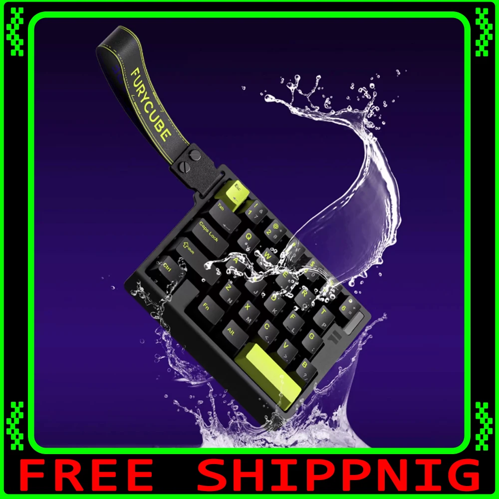 

FURYCUBE M30HE Single-handed Magnetic Switch Keyboard Wired FPS E-sports Gaming Keyboard 0.1ms Ultra-low Latency Custom Pc Gamer