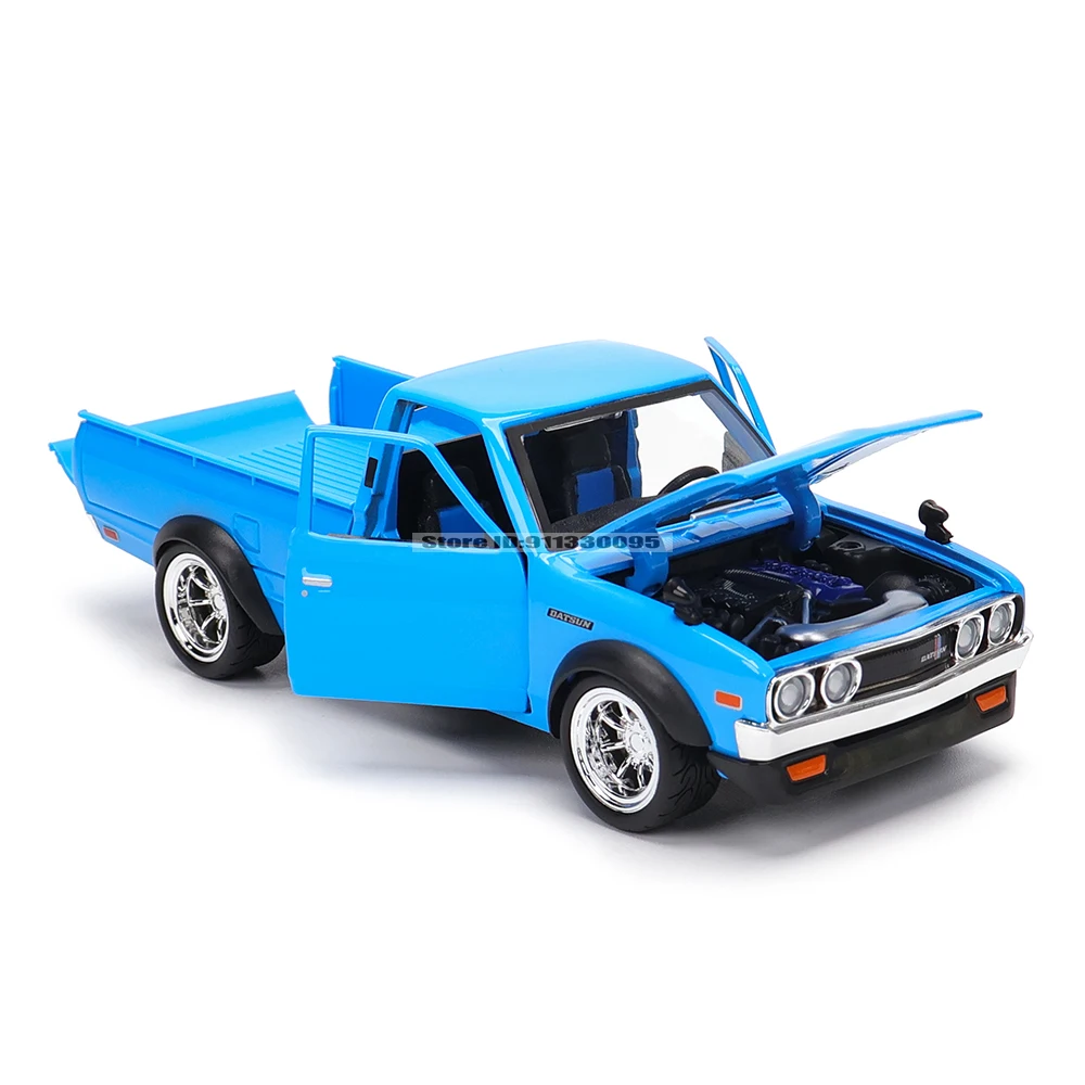 Maisto 1:24 도쿄 MOD 닛산 1973 Datsun 620 픽업 합금 자동차 모델, 수공예 장식 컬렉션 장난감 도구, 선물 다이캐스팅