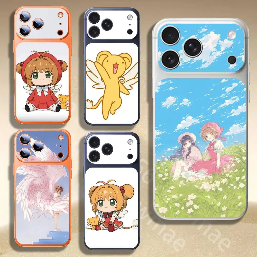 

C-Cardcaptor S-Sakura For iphone 17pro 17promax Back Sticker Film Decal Skin Wrap DIY Custom Stickers Full Cover