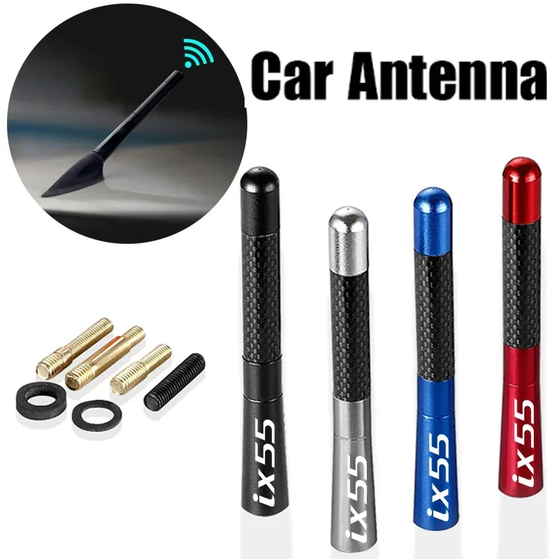 

Car Roof Radio Antenna for Hyundai IX55 8CM 12CM Fabia Kona Veloster I10 I40 Venue IONIQ Carbon Fiber Signal Aerial Accessories
