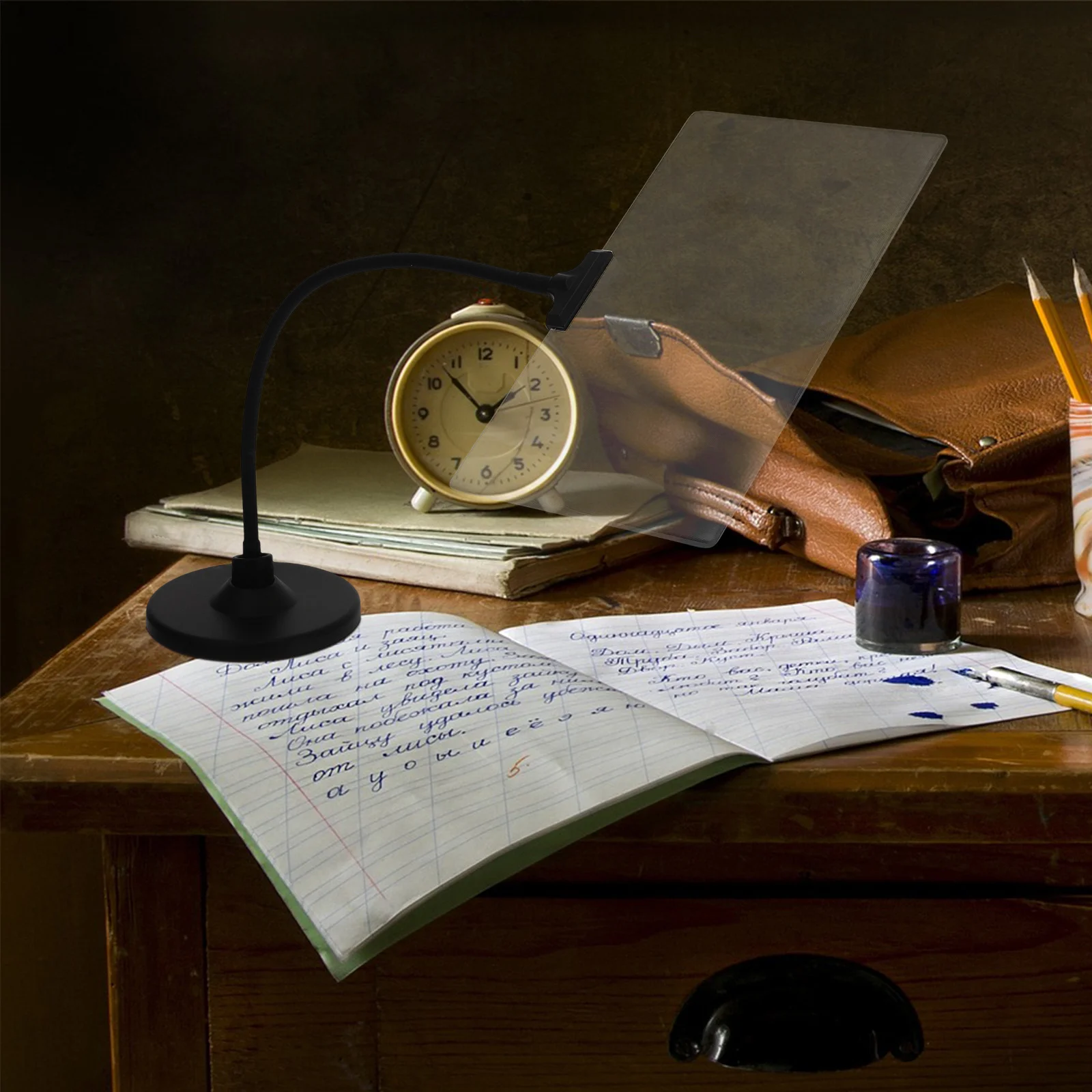 

Desktop Stand High Definition Reading Magnifier For Books Pages Laptop Phone Screen Seniors Page Magnifier