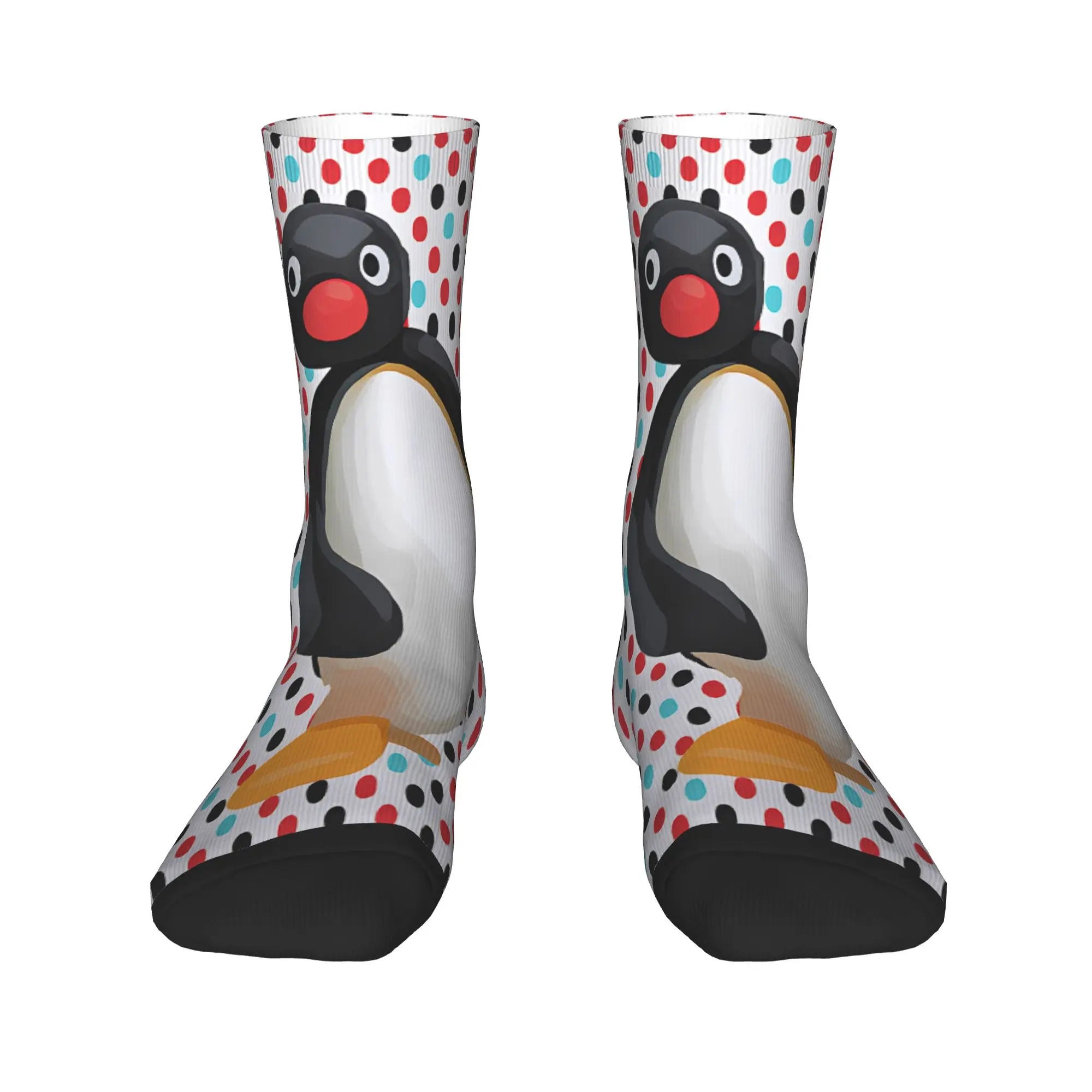 Pingus 양말 우아한 스타킹 남여 공용 남성 품질 야외 양말 가을 디자인 미끄럼 방지 양말