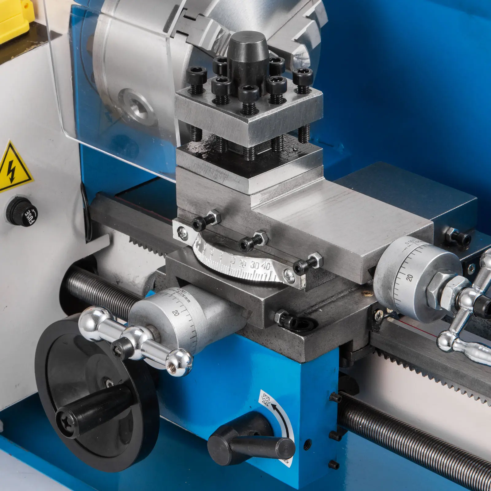 【EU】 Mini Metal Lathe Machine 7\