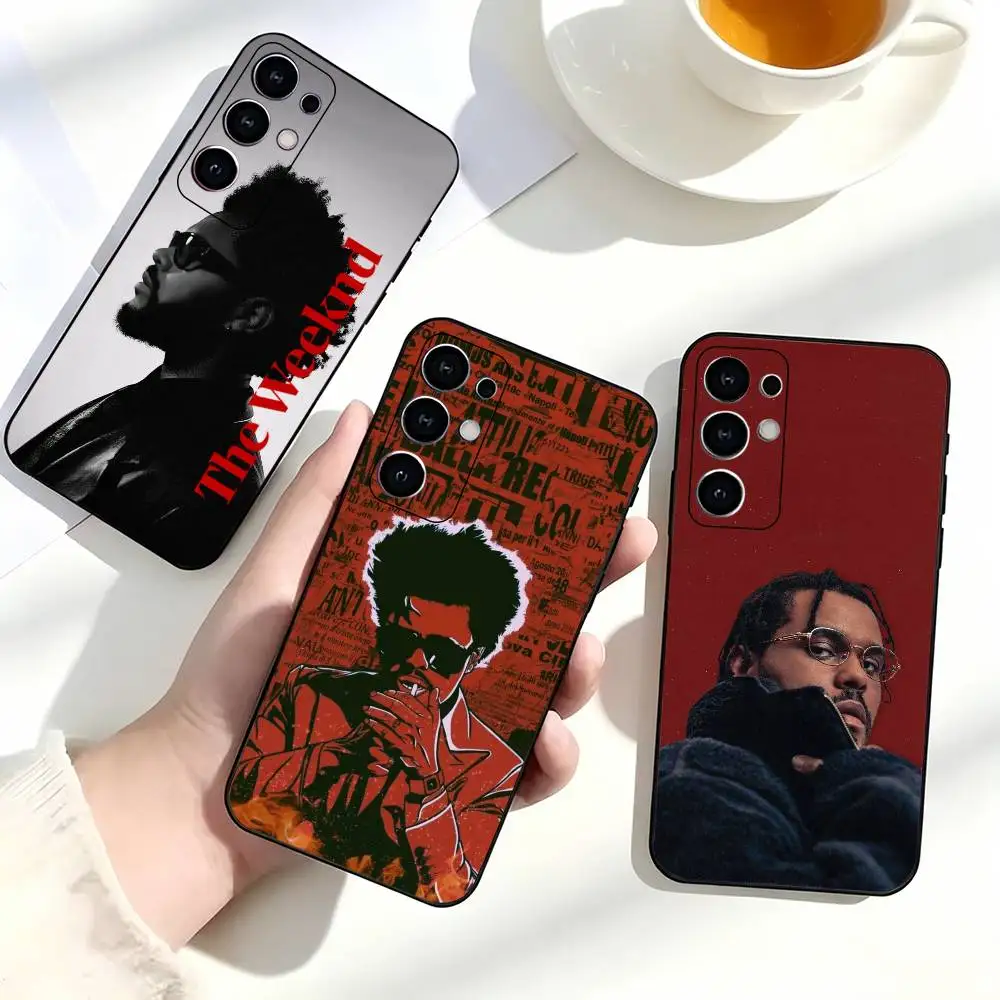 THE Weekend Pop Singer XO Phone Case for Samsung Galaxy S23,S24,S25,S22,Ultra,S21,Plus,FE,Lite,Note,10,Black Cover