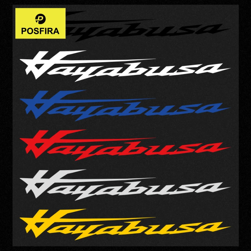 POSFIRA Motorcycle Sticker Waterproof Decals for Suzuki Hayabusa GSX1300R Accessories GSXR 1300 2000-2024 2023 2022 2021 Sticker