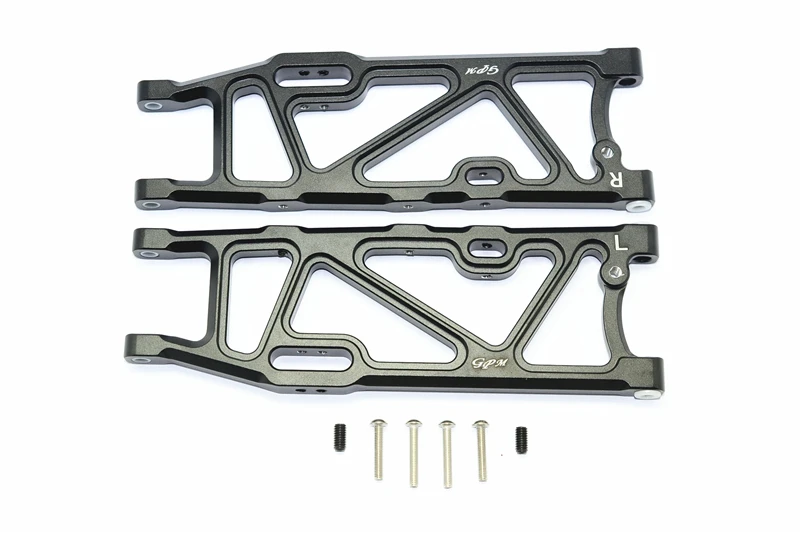 GPM Aluminum Rear Lower Arms For ARRMA 1/8 Kraton Outcast Notorious Big Rock 6S