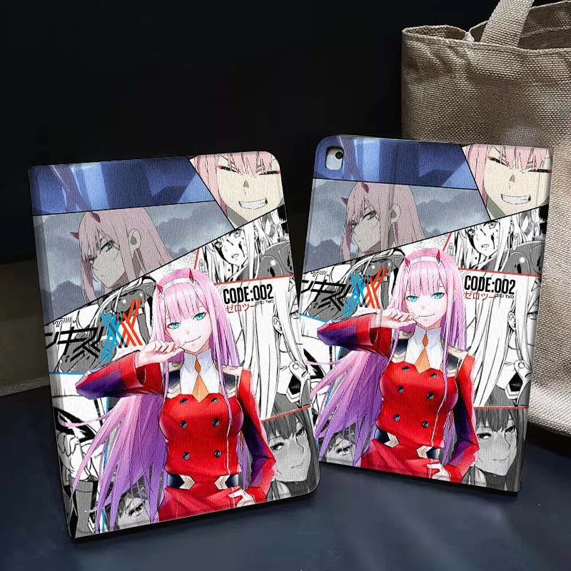 

D-DARLINGS in the F-FRANXX Art For iPad Pro Air 5th 6th 7th 13 M3 M4 M5 12.9 13.3 inch 2018 2022 2024 2025 Tablet Case