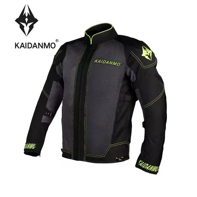 KAIDANMO Men's Biker Jacket Cycling Suit Knight Anti-drop Woman Racing Heavy Locomotive Breathable Four Seasons Waterproof