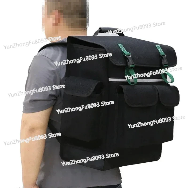 Oxford Tool Bag Professional Electrician Backpack Tool Bags Repair Kit Multifunctional Pocket Shoulder Bag Storage Organizer