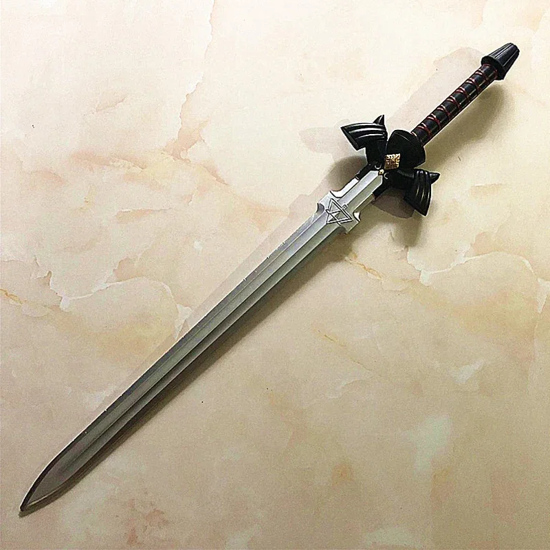 1:1 cosplay 80cm Black skysword Link Cosplay PU Sword Cos Prop Halloween toy Weapon Christmas present Safe Children