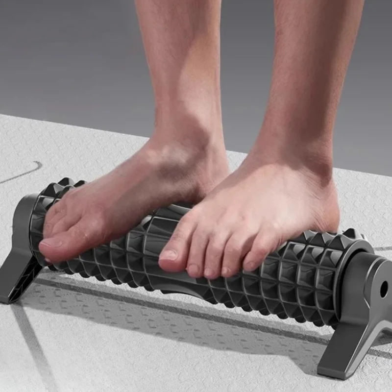 Professional Massage Roller with Spikes  Foam Roller for Leg & Back  Muscle Relaxation Tool  Men's Deep Tissue Massager