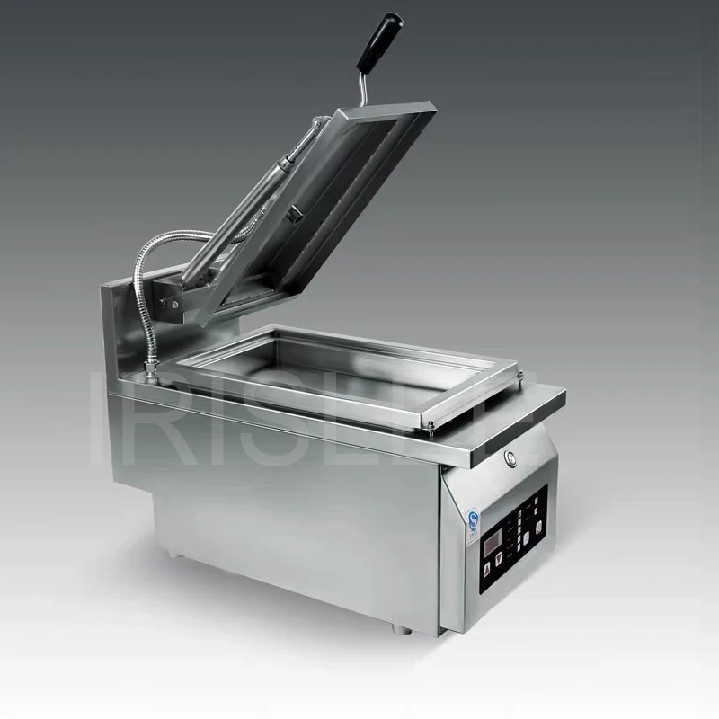 

Automatic Buns Dumpling Fryer Machine Commercial Fried Dumpling Maker Electric Frying Pan