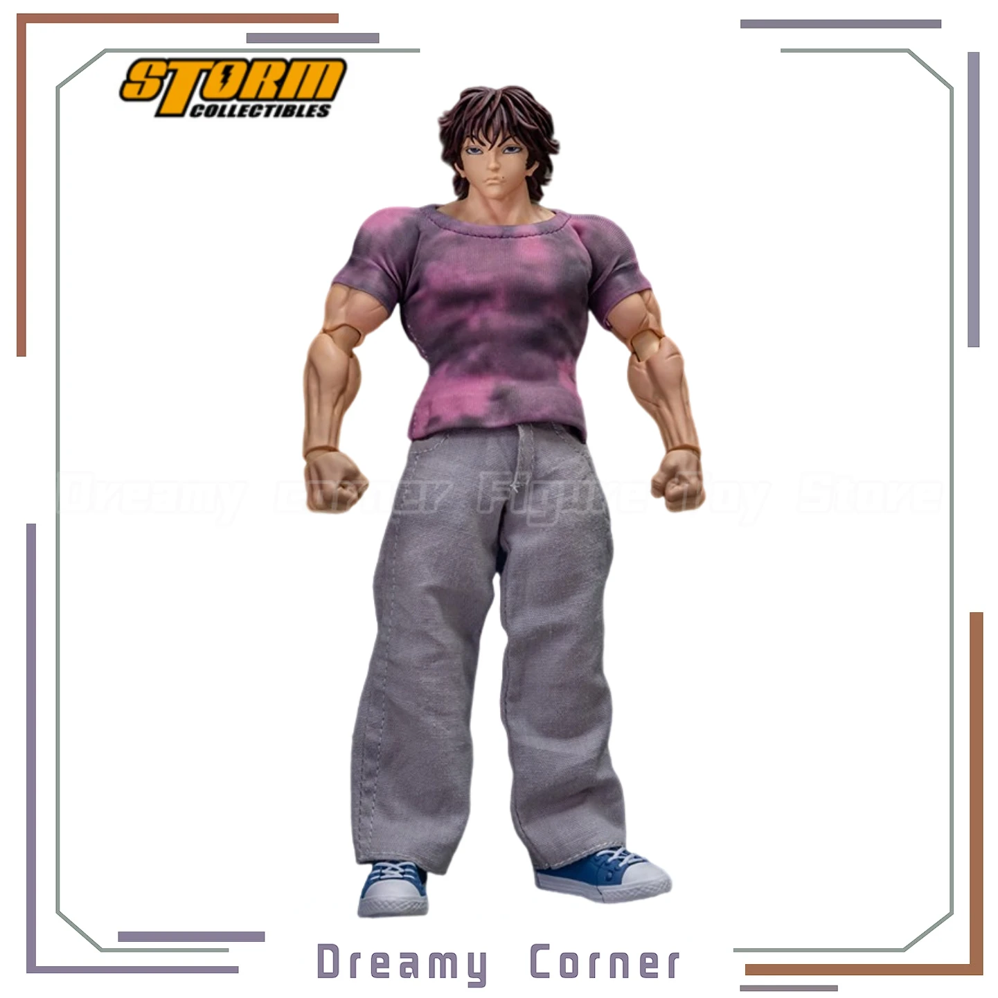 

【In Stock】Original Storm Collectibles BAKI HANMA Baki 1/10 Action Figures Toys Model Ornaments