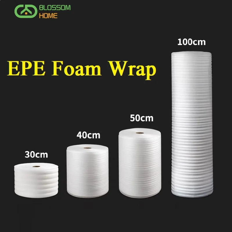 EPE Pearl Cotton Packaging Film Foam Board Bubble Film Thickening Shockproof Coil Packaging Material Filling Cotton Bubble Pad
