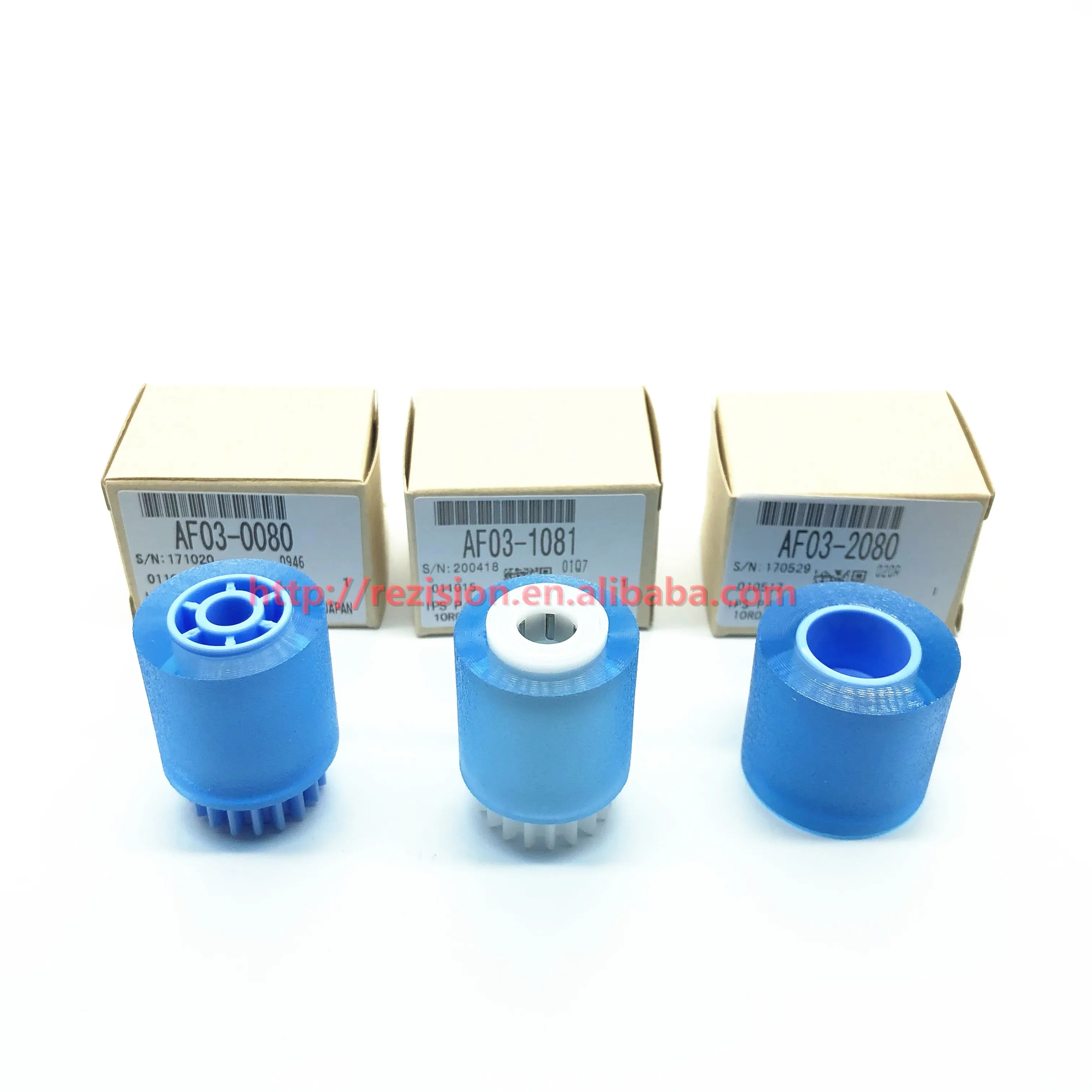 AF03-2080 AF03-1081 Compatible Paper Tray Pickup Roller For Ricoh 1350 8100 Copier Parts AF03-0080 8110 8120 1107 907 1356 1357