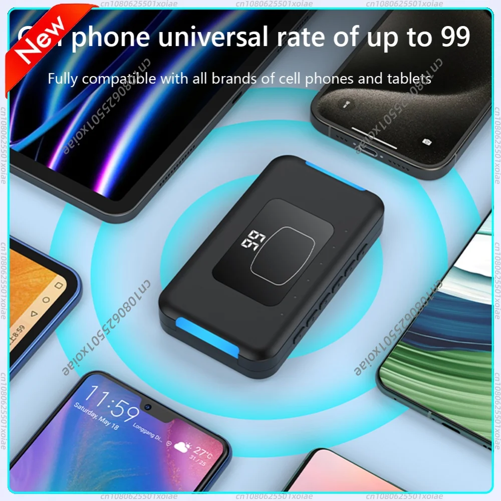 Auto Clicking Device Bluetooth-Compatible Mute Clicking Simulator Clicker Tapper for All Smart Phone for Live Stream Play Game