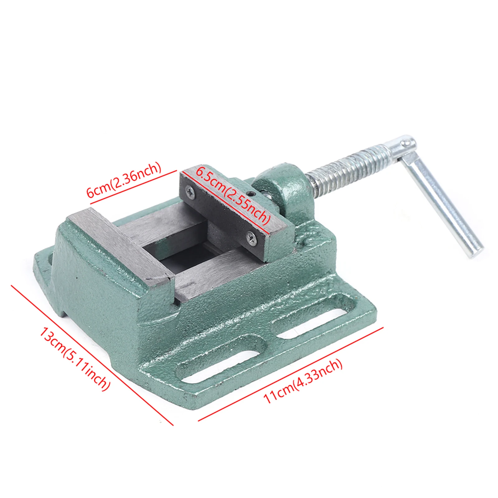 الحديد الزهر طحن نائب شقة المشبك ملزمة الحفر الصحافة ملزمة مقاعد البدلاء المشبك 2.5 بوصة ماكينة بتحكم رقمي بالكمبيوتر ملزمة لحفر طحن النجارة #2