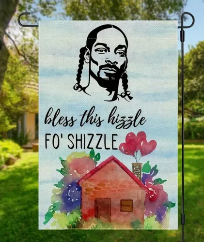 SNOOP DOGG BLESS THIS HIZZLE FO SHIZZLE 12 x 18