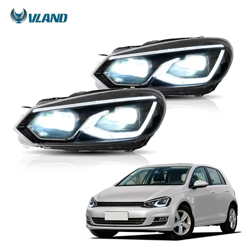 Replacement Lighting Accessories For VW Golf 7, High-efficiency Heat Dissipation Structure Ensures Long-term Stable Light Output