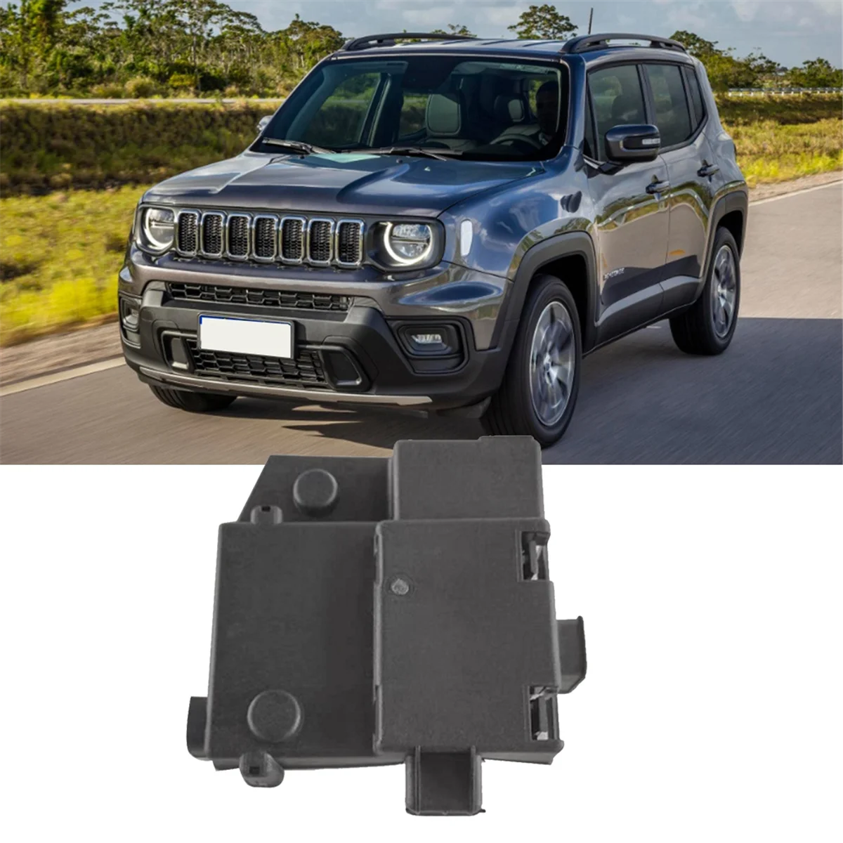 Car Battery Fuse Upper Cover for Jeep Cherokee Renegade 2017-2019 68402933AA 68109570AA