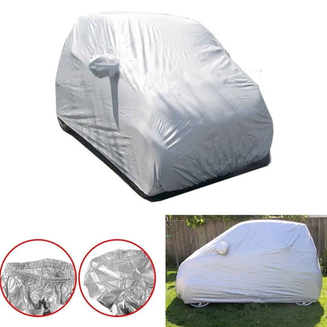 Car Body Sun Rain Dustproof Waterproof Sunscreen Sunproof Cover Shield For Mercedes Benz Smart Fortwo