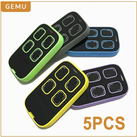 Home Assistant  Télécommande Portail Universal Multi-frequency 280-868MHz  Compatible with Gates Duplicators Copiers 5PCS