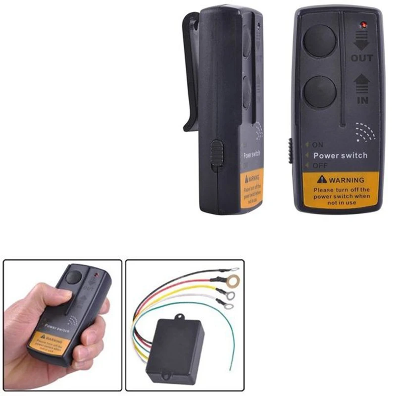 2X 12V Wireless Winch Remote Control Kit Handset For Car ATV SUV UTV Universal