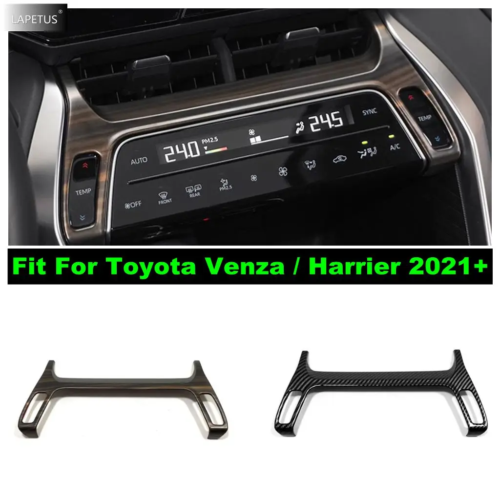 

For Toyota Venza / Harrier 2021 - 2024 Central Control Middle Air Conditioning AC Outlet Vent Decoration Cover Trim Accessories