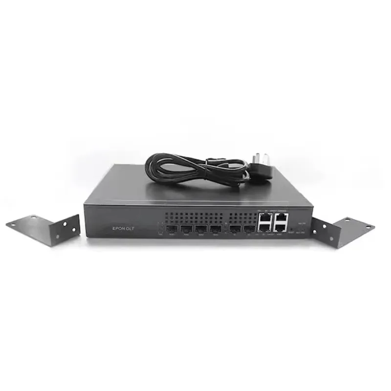 2025Epon MINI Olt 4 Port Gigabit Uplink Port Mini 4pon Ftth Olt Epon Onu Without Pon Sfp Moduels