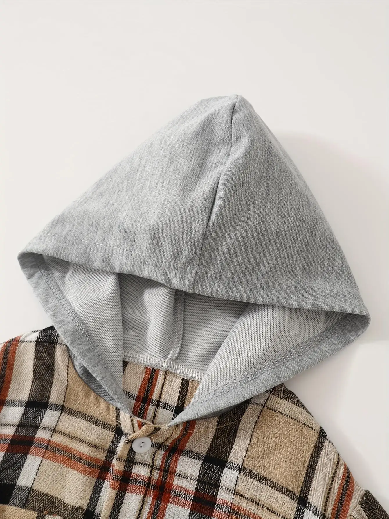 الأطفال الشارع نمط 2 حزمة منقوشة مقنعين البلوز الخريف الشتاء عارضة أزياء عصرية الراحة ملابس أطفال