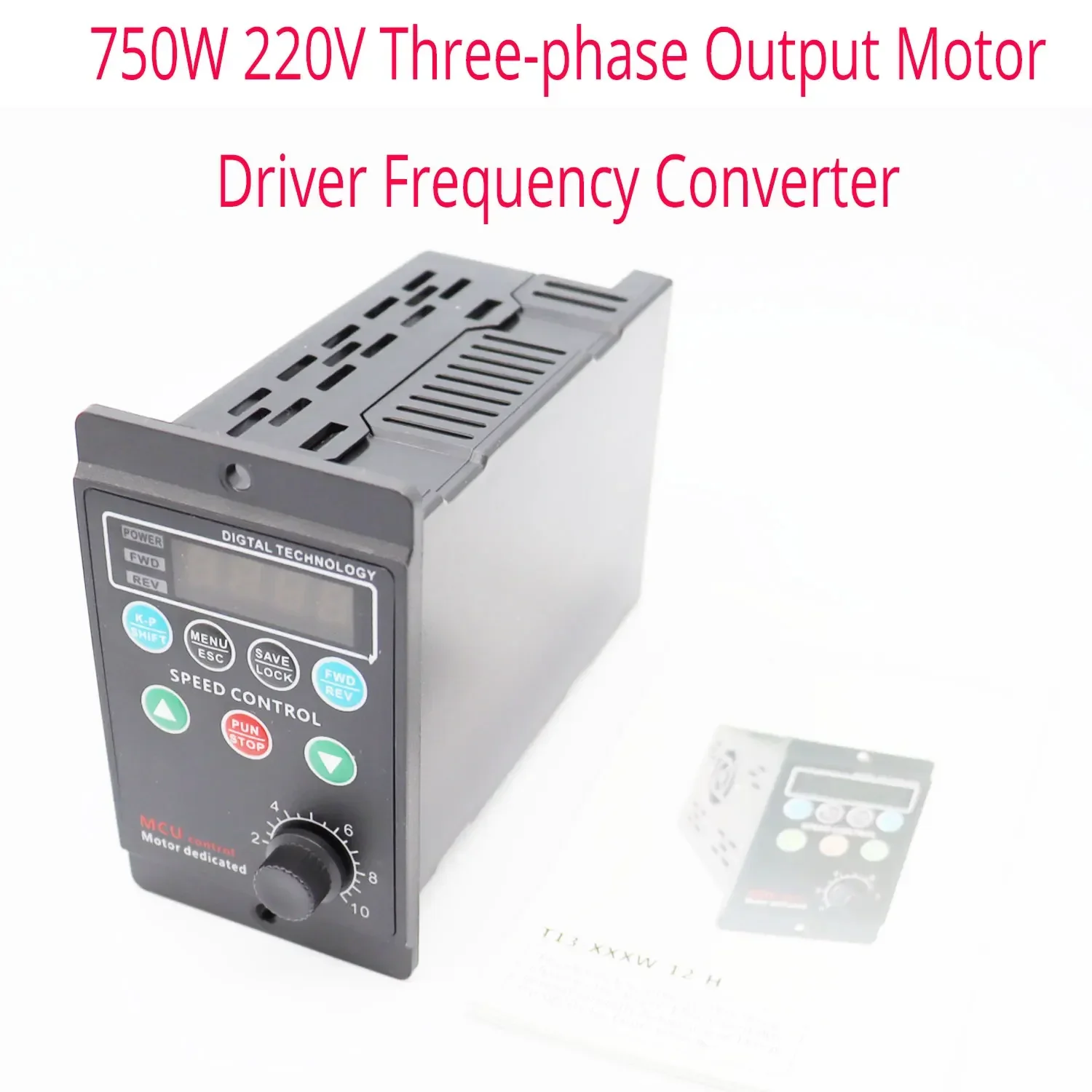 750W/400W AC 220V Motor Speed Controller, Forward/Reverse Electric Motor Speed Regulator, Variable Speed Motor Controller