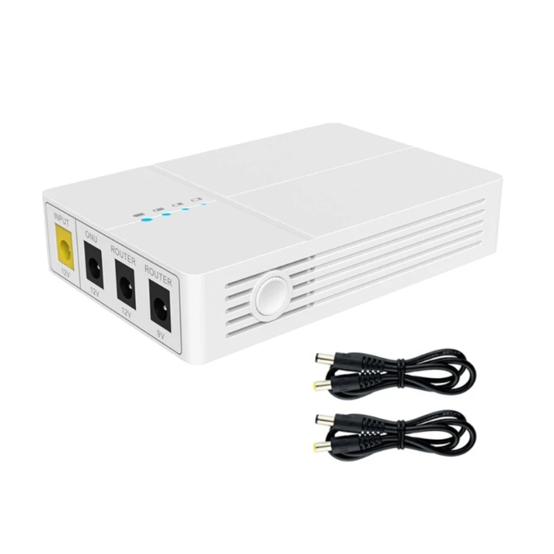 Mini DCUPS Battery Backup Uninterruptible Power Supply For Modem Wifi Routers Ensuring Continuous Networking Connection