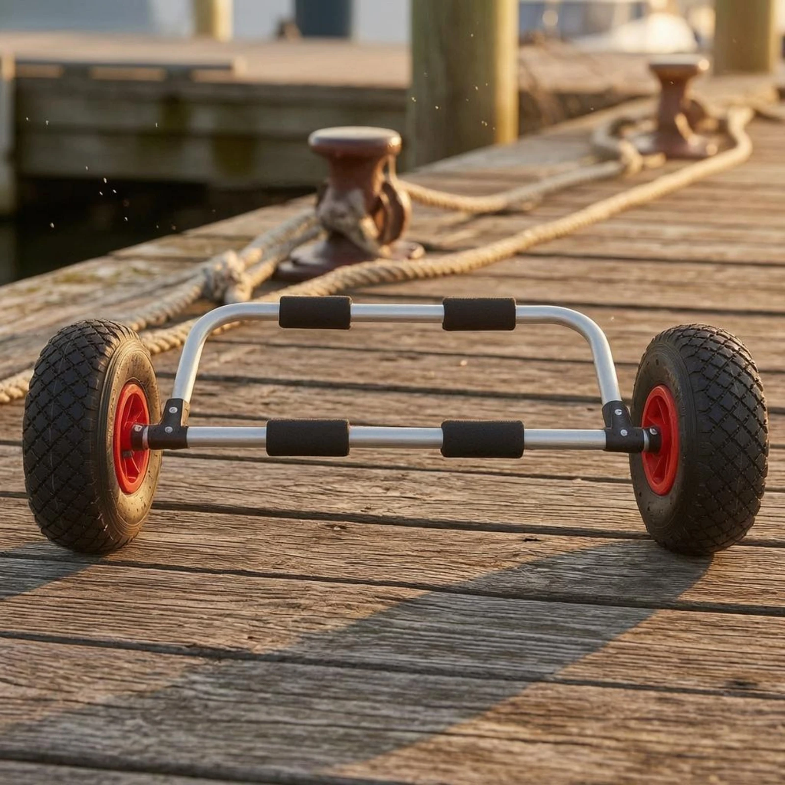 carrello-per-kayak-con-ruote-grandi-supporto-per-kayak-a-forma-di-u-argento-e-nero