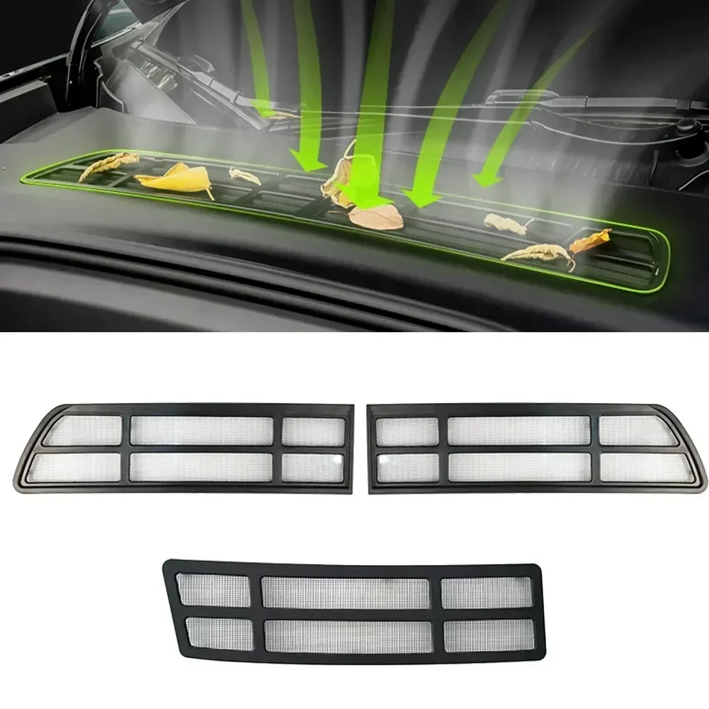 Insect-proof Net For Tesla Model Y Front Trunk Air-conditioning Cover Intake Grille Clean Air Inlet Protective Accessories 2023