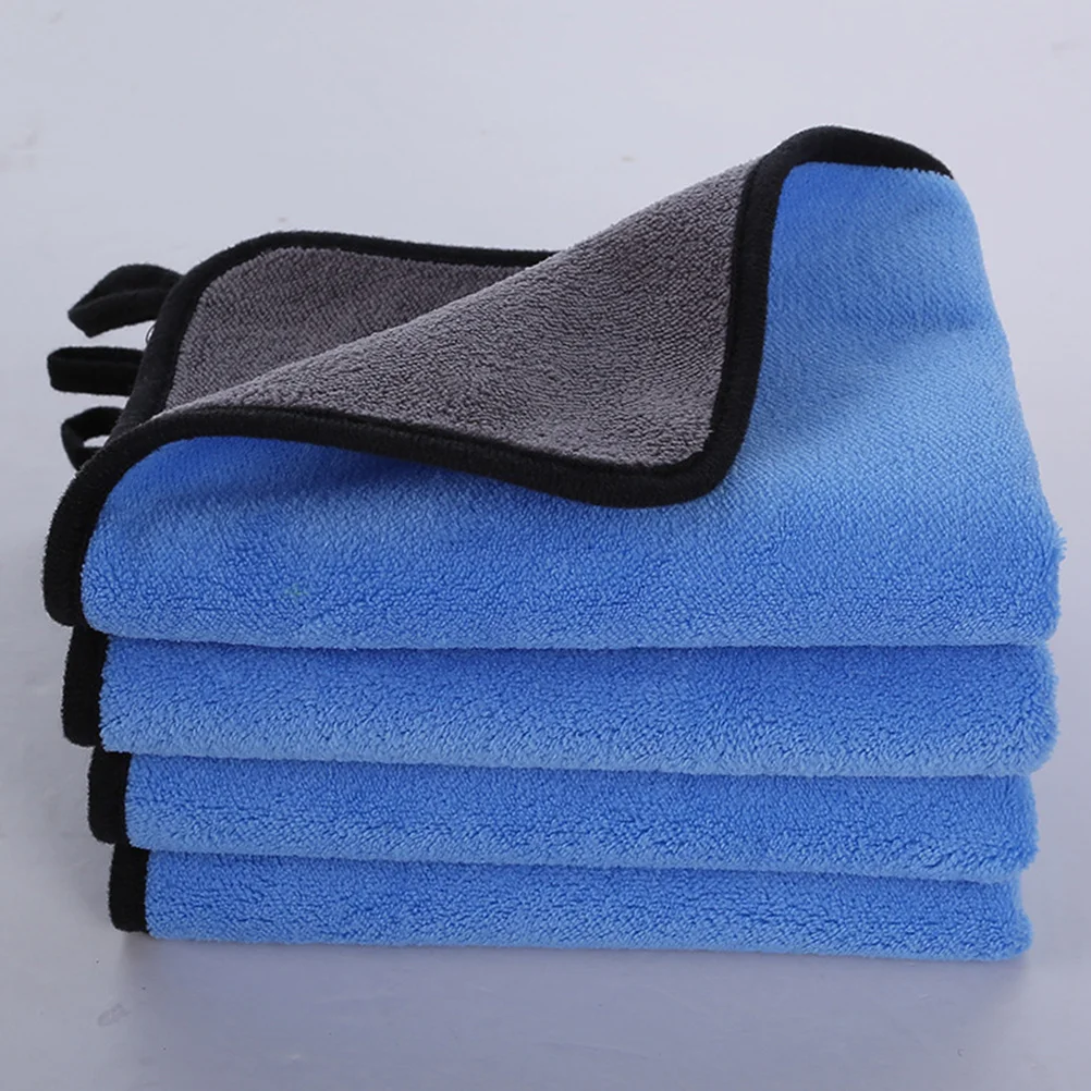 

4Pcs for Cars Fast-Drying Soft Car Wash Towel for Detailing Vehicle Glass Exterior Surface