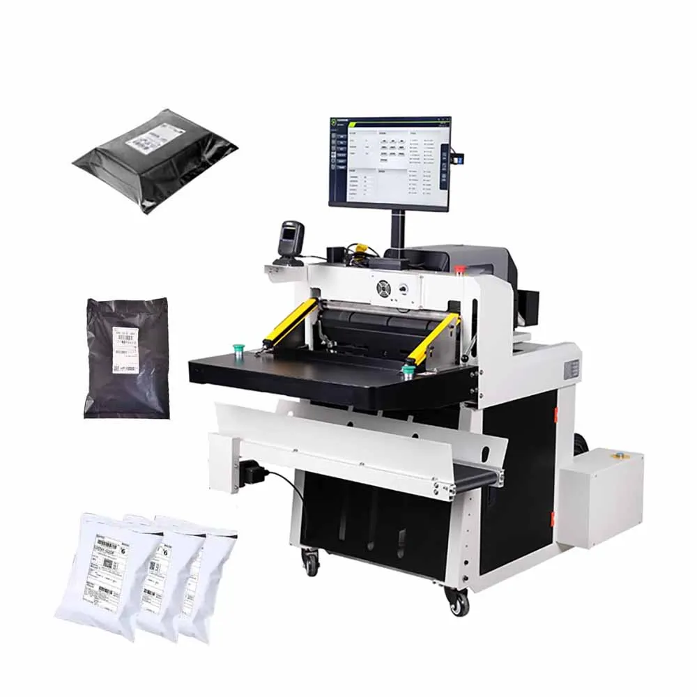 Intelligent Automatic E-commerce Express Bag Packing Laminating Face Sheet Machine Muti-functional Bags Sealing Machine