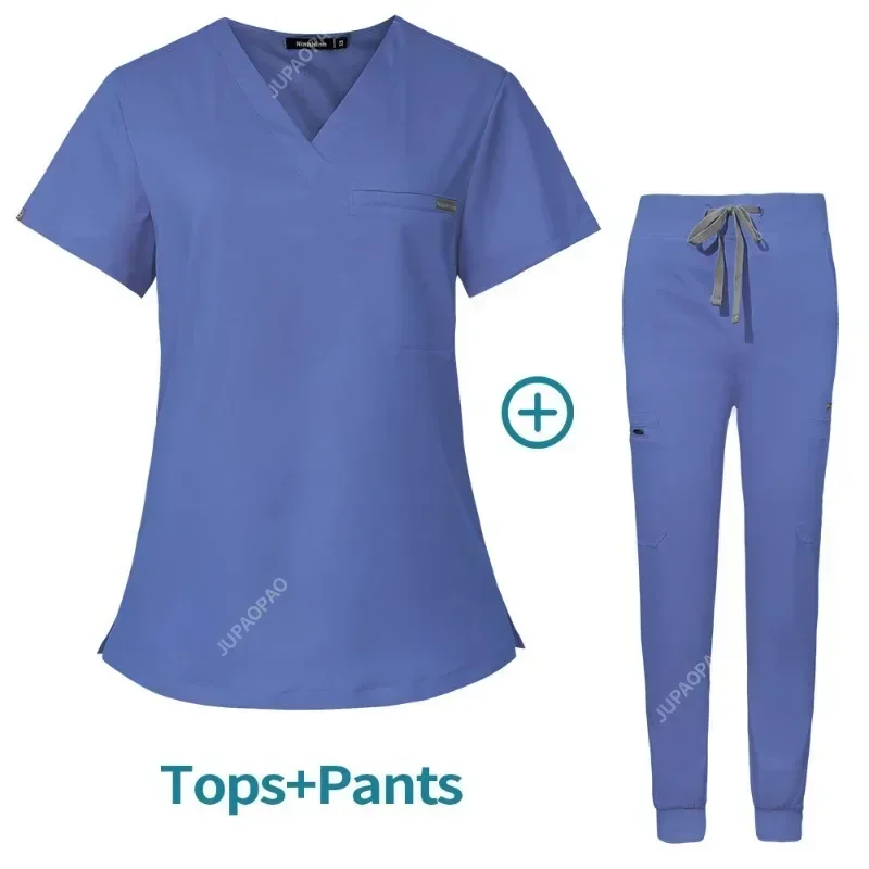 Uniforme médico de alta calidad para habitación, conjunto de suministros médicos, traje de cirugía Dental y enfermera, ropa de trabajo, nuevo