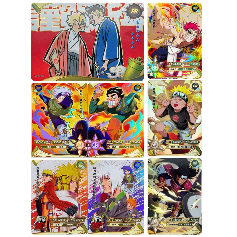 

Japanese Anime Naruto Nagato Uchiha Sasuke Uchiha Itachi Jiraiya Collectible Cards Christmas Birthday Gifts Children's Toys