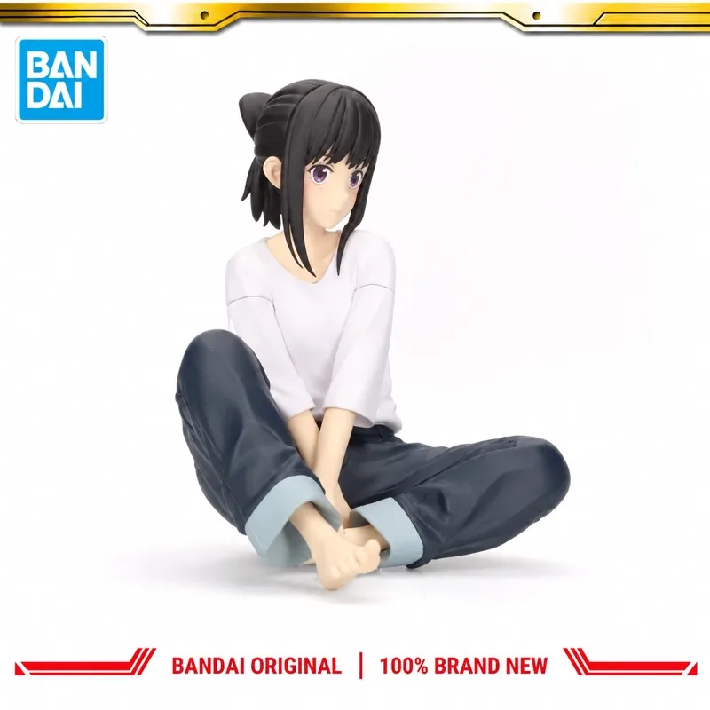 In Stock Bandai Original Banpresto Lycoris Recoil Inoue Takina Action Figure Model Doll Brand New Boxed Anime Characters Toys