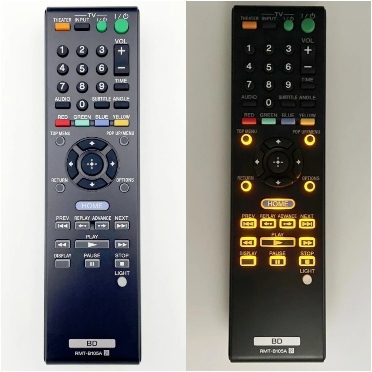 Original Remote Control RMT-B105A Suitable For SONY Blu-ray Disc Player BDP-BX2, BDP-BX2BM, BDP-BX37,  BDP-BX57,  BDP-S270