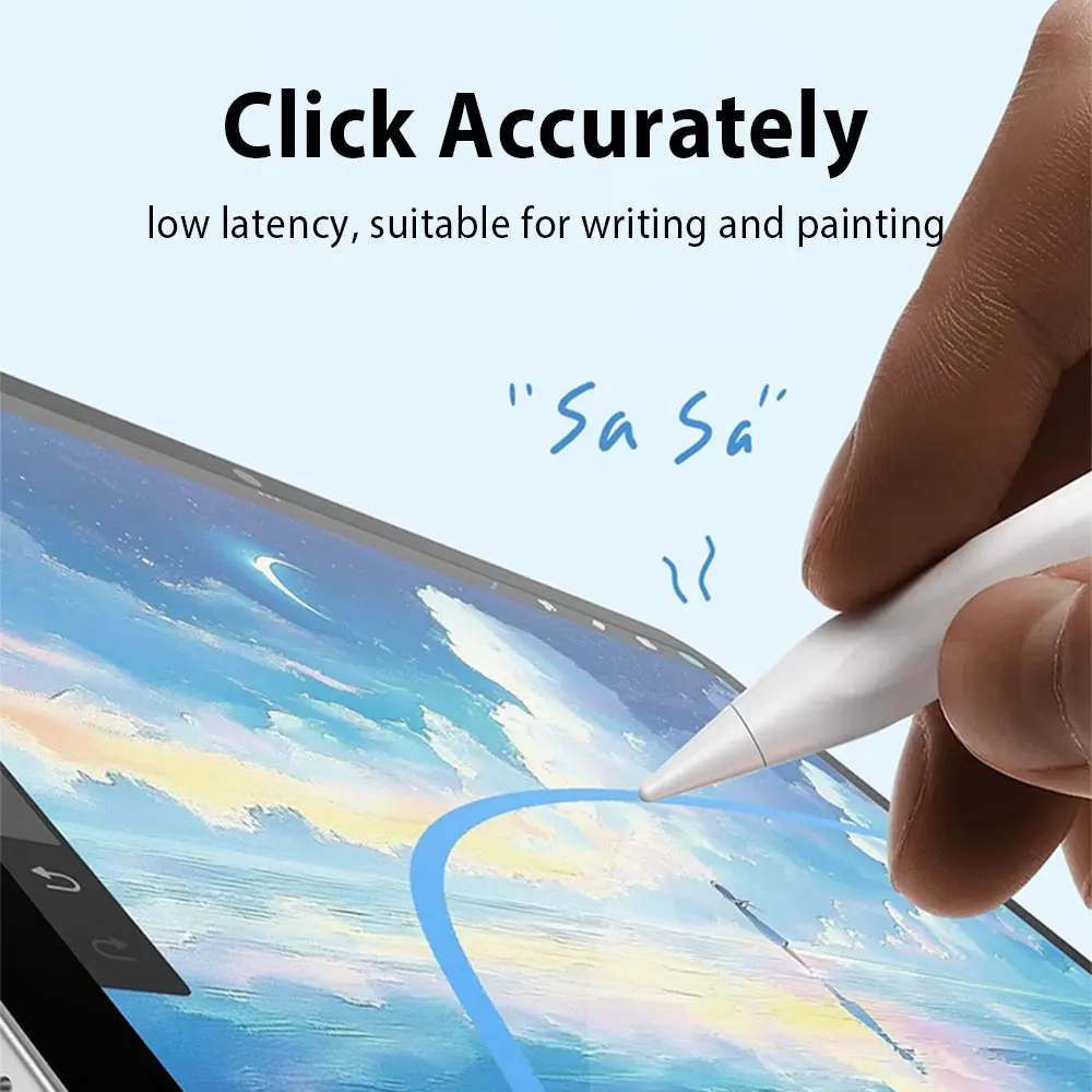 For Apple Pencil For iPad Pro 13 M5 A16 Stylus Pen Air 11 M4 M3 M2 5 4 12.9 10 9 10th 9th Gen Mini 7 6 2026 Bluetooth Touch Pens