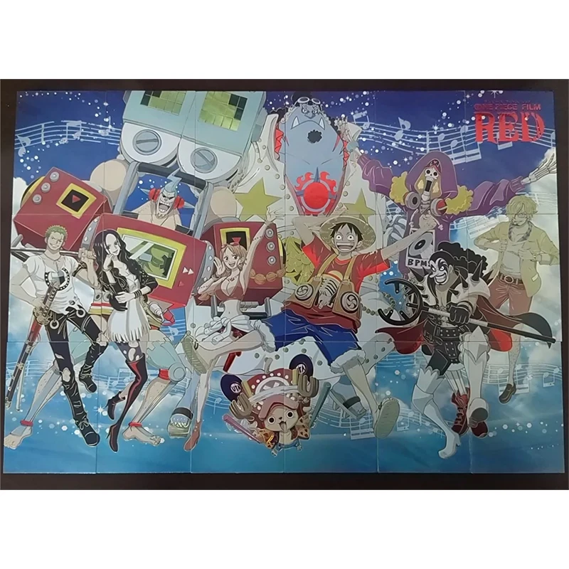 ONE PIECE Puzzle card series Monkey D. Rufy Nami Boa Hancock Roronoa Zoro Nico Robin Game Collection regali di natale di compleanno