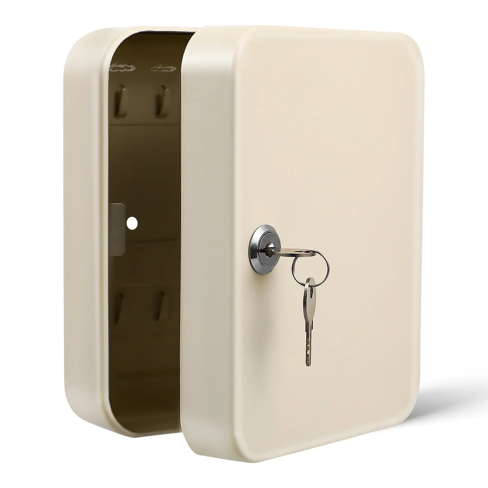 Key Cabinet Locking Box Wall Mount Security Safe Organizer 20 Position Key Storage Holder Keys Box Keys Wall Organizer