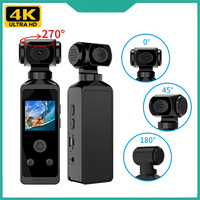 4K 1080P Pocket Camcorder Handheld HD Cam 1.3\