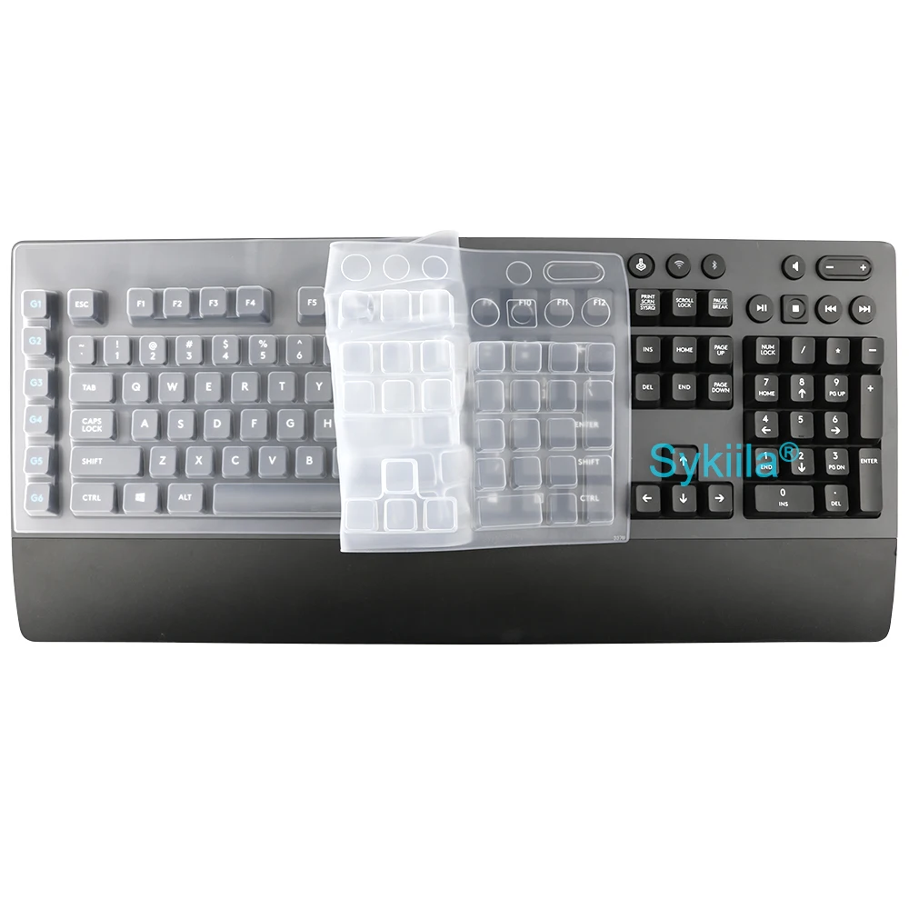 غطاء لوحة المفاتيح لـ Logitech G613 لملحقات حافظة حماية من السيليكون للوحة المفاتيح الميكانيكية Logi